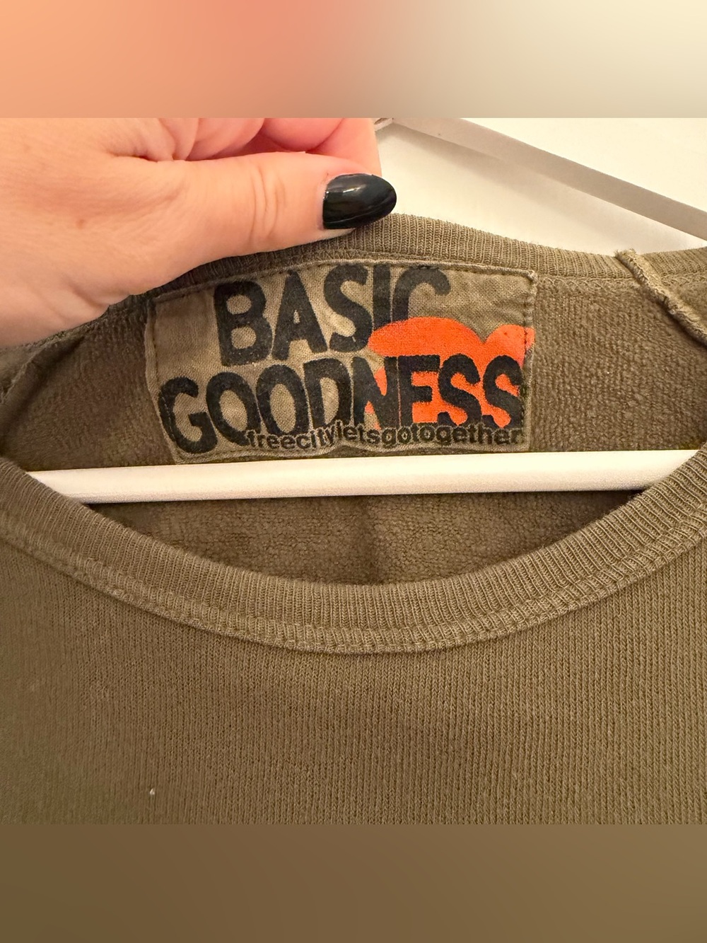 Green free city pullover